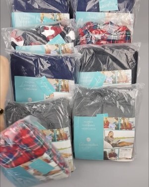 Фотография  628 - Халаты, комбинезоны (семейный) СТОК CAN#10 кг, ЛОТ №4448 оптом в Брянске и Брянской области