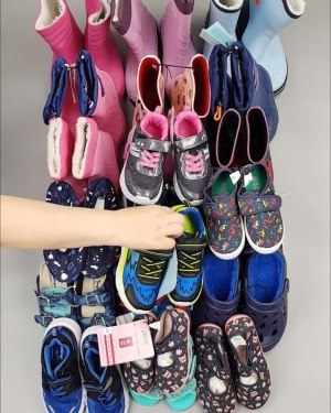 Фотография  653 - Обувь ALDI дети лето#10 кг, ЛОТ №4455 оптом в Брянске и Брянской области