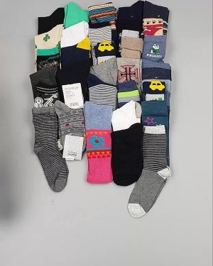 Фотография  553 - Носки дети СТОК зима#5 кг, ЛОТ №4870 оптом в Брянске и Брянской области