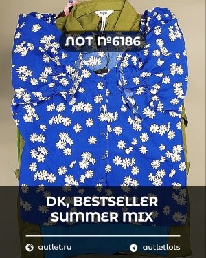 Купить DK, Bestseller Summer mix#50 кг, ЛОТ №6186 оптом в Брянске и Брянской области
