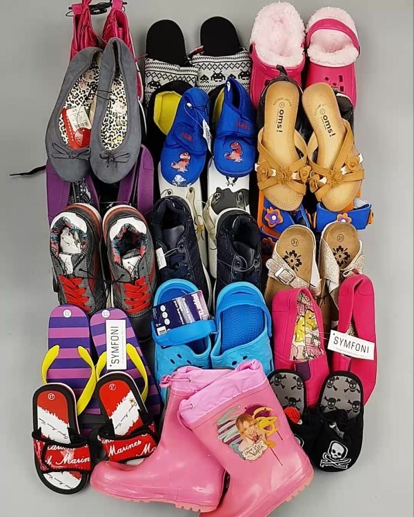 Фотография  666 - Обувь детская СТОК Summer#6,45 кг, ЛОТ №6193 оптом в Брянске и Брянской области