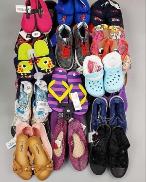 Фотография  268 - Обувь детская СТОК Summer#7,85 кг, ЛОТ №6196 оптом в Брянске и Брянской области