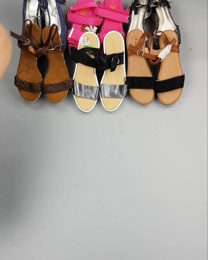 Фотография  761 - Обувь босоножки#11,2 кг, ЛОТ №6362 оптом в Брянске и Брянской области