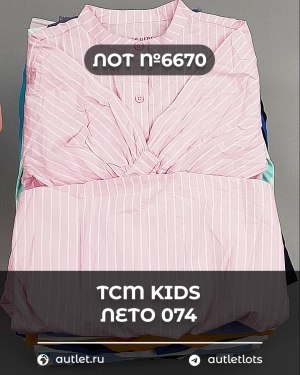 Купить TCM Kids лето 074#7 кг, ЛОТ №6670 оптом в Брянске и Брянской области
