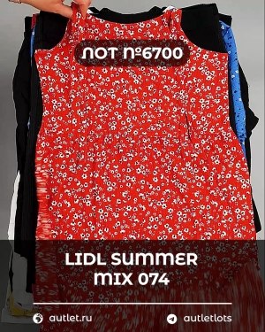 Купить LIDL Summer mix 074#15 кг, ЛОТ №6700 оптом в Брянске и Брянской области