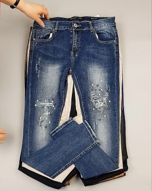 Купить А 82202 Брюки женские (Fashion&Skinny Pants)#25 кг оптом в Брянске и Брянской области