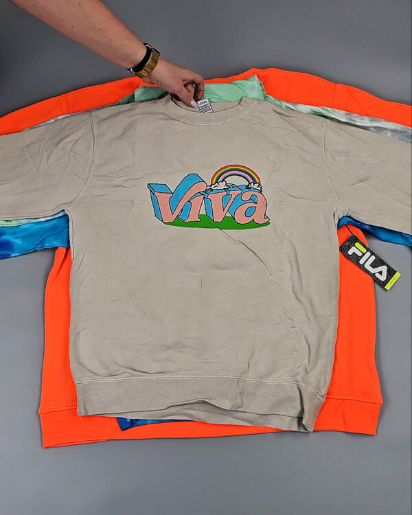 Фотография  536 - Толстовки СТОК CAN 0424#10 кг, ЛОТ СТ-10140 оптом в Брянске и Брянской области