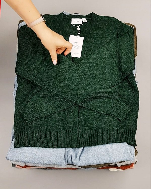 Фотография  815 - Кардиганы VILA W 104#7 кг, ЛОТ №7155 оптом в Брянске и Брянской области