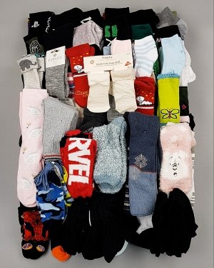 Фотография  961 - Носки дети СТОК зима#5 кг, ЛОТ №6988 оптом в Брянске и Брянской области