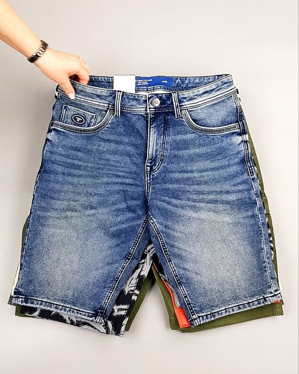 Фотография  211 - Шорты мужские TOM TAILOR 124#3,75 кг, ЛОТ №7602 оптом в Брянске и Брянской области