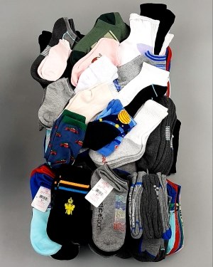 Фотография  177 - Носки дети лето CAN 084#5 кг, ЛОТ №8000 оптом в Брянске и Брянской области