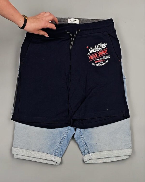 Фотография  495 - Шорты JACK JONES men 045#5 кг, ЛОТ №8663 оптом в Брянске и Брянской области