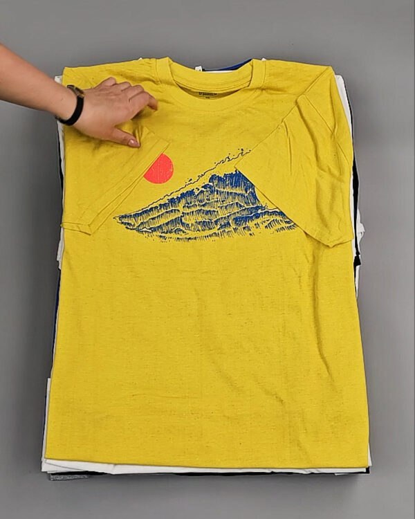 Фотография  819 - Футболки м/ж (Printed T-Shirts New)#5 кг оптом в Брянске и Брянской области