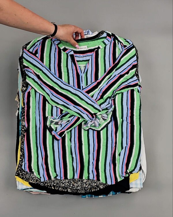 Фотография  904 - Блузки S#10 кг, ЛОТ № ВК0104 оптом в Брянске и Брянской области