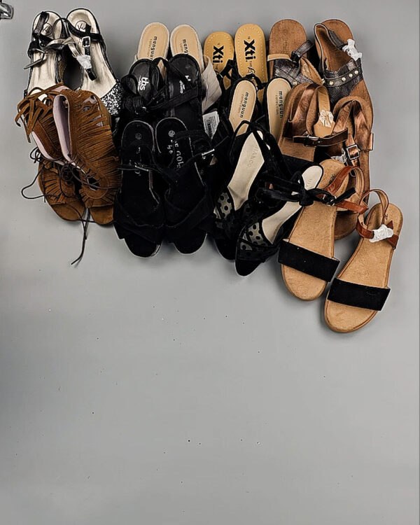 Фотография  663 - Обувь босоножки#11,6 кг, ЛОТ №8768 оптом в Брянске и Брянской области