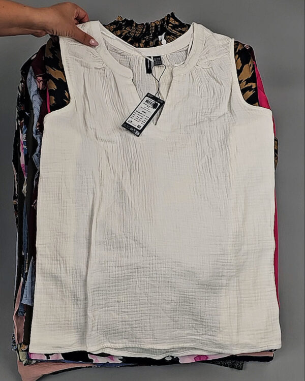 Фотография  742 - Блузки+Джемпера Bestseller Summer 045 B#8,5 кг, ЛОТ №9040 оптом в Брянске и Брянской области