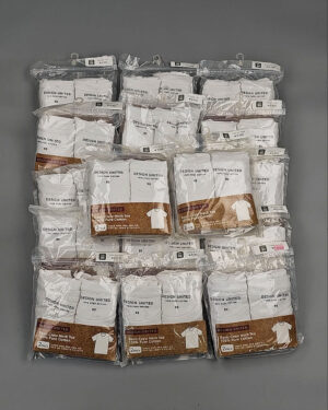 Купить Футболка белая муж Корея 085#5 кг оптом в Брянске и Брянской области