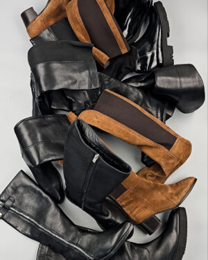 Купить Сапоги Италия #7 шт, ЛОТ СТ-9678 оптом в Брянске и Брянской области