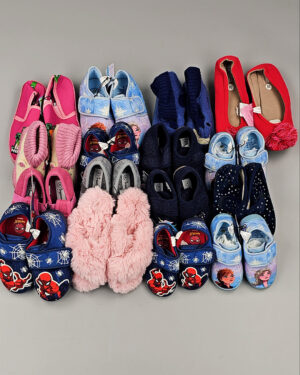 Купить Обувь домашняя дети СТОК 065#3,3 кг, ЛОТ СТ-9728 оптом в Брянске и Брянской области