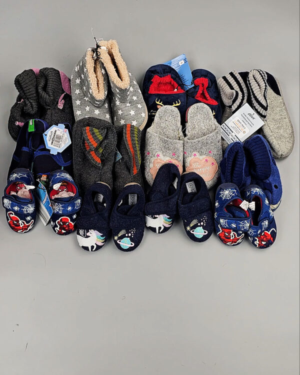 Фотография  172 - Обувь домашняя дети СТОК 065#3,2 кг, ЛОТ СТ-9727 оптом в Брянске и Брянской области