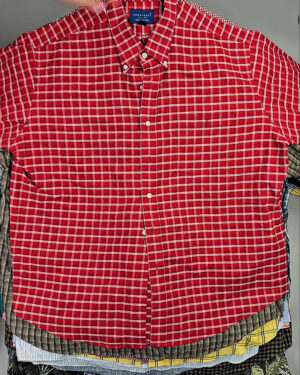 Купить Рубашки (Oversize Man Shirts Premium)#20,3 кг, ЛОТ СХ-0242 оптом в Брянске и Брянской области