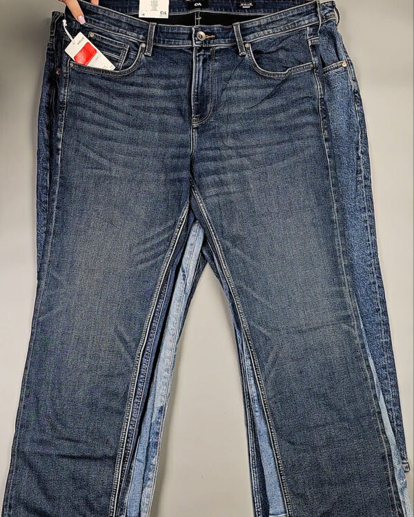 Фотография  871 - Джинсы C&A ж/м#10 кг, ЛОТ СТ-9861 оптом в Брянске и Брянской области