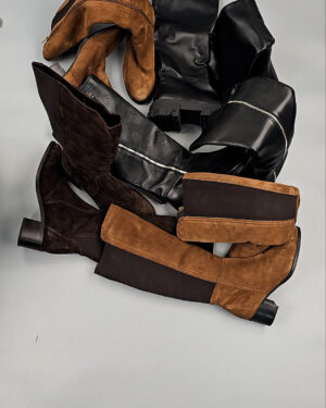 Фотография  599 - Сапоги Италия #7 шт, ЛОТ СТ-9680 оптом в Брянске и Брянской области