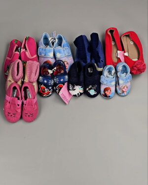 Фотография  600 - Обувь домашняя дети СТОК 065#3,3 кг, ЛОТ СТ-9728 оптом в Брянске и Брянской области