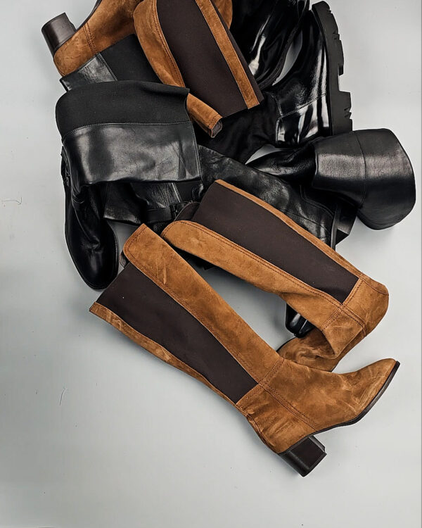 Фотография  217 - Сапоги Италия #7 шт, ЛОТ СТ-9678 оптом в Брянске и Брянской области