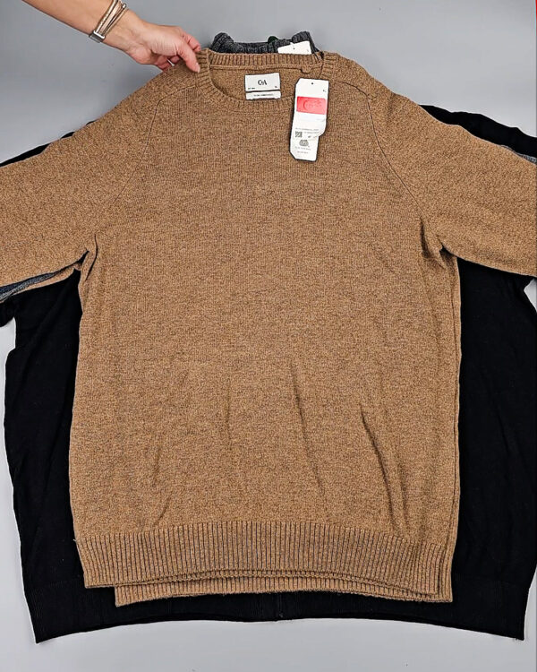 Фотография  396 - Джемпера мужские C&A 025#7,6 кг, ЛОТ СТ-10006 оптом в Брянске и Брянской области