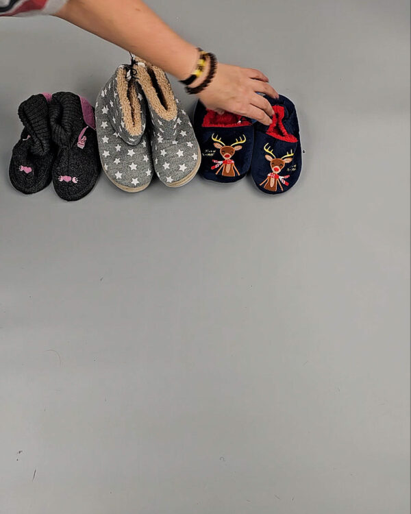 Фотография  280 - Обувь домашняя дети СТОК 065#3,2 кг, ЛОТ СТ-9727 оптом в Брянске и Брянской области