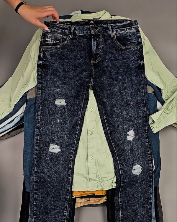 Фотография  990 - Мужской микс TOP LOOK (MEN NC)#25 кг, ЛОТ СТ-9869 оптом в Брянске и Брянской области