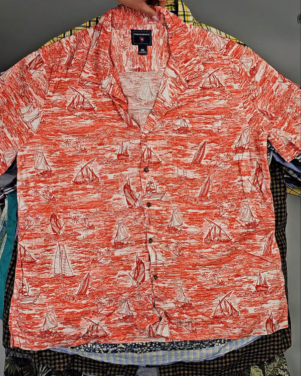 Фотография  879 - Рубашки (Oversize Man Shirts Premium)#20,3 кг, ЛОТ СХ-0242 оптом в Брянске и Брянской области