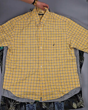 Фотография  818 - Рубашки (Oversize Man Shirts Premium)#20,3 кг, ЛОТ СХ-0242 оптом в Брянске и Брянской области